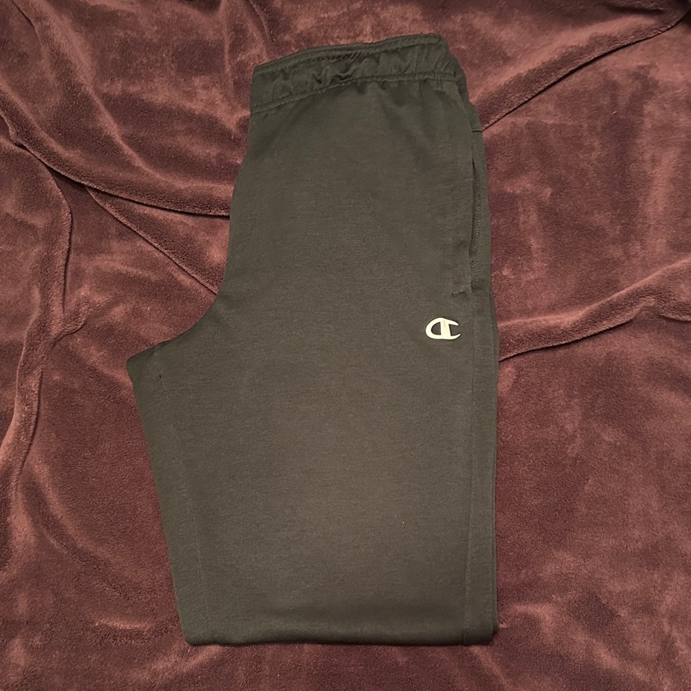 Champion Black Activewear with Logo